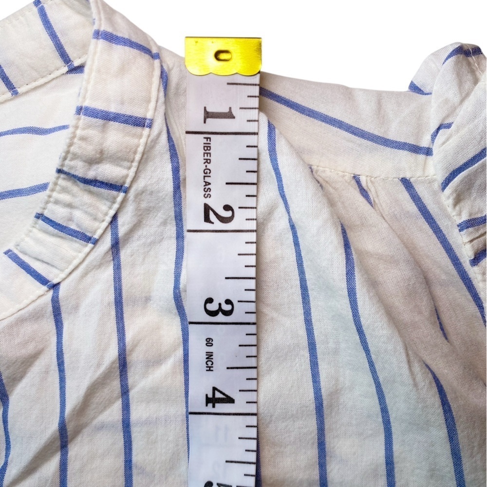 Old Navy Blue and White Pin Striped Shirt NWT - Picture 11 of 14